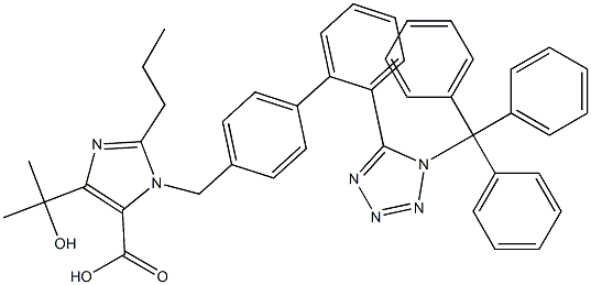 Trityl olMesartan acid CAS#: 761404-85-7