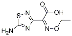 (Z)-2-(5-AMino-1,2,4-thiadiazol-3-yl)-2-ethoxyiMinoacetic acid CAS#: 75028-24-9