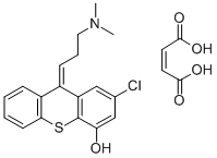 (Z)-2-Chloro-4-hydroxy-9-(3-dimethylaminopropylidene)thioxanthene hydr ogen maleate CAS#: 77602-72-3