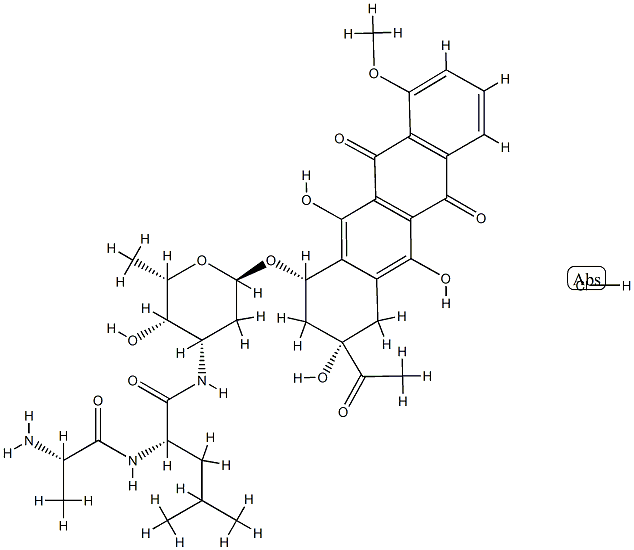 alanylleucyl-daunorubicin CAS#: 74853-81-9