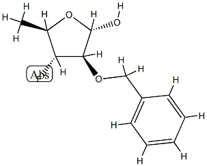 alpha-D-Arabinofuranose, 3,5-dideoxy-3-fluoro-2-O-(phenylmethyl)- (9CI) CAS#: 786709-91-9