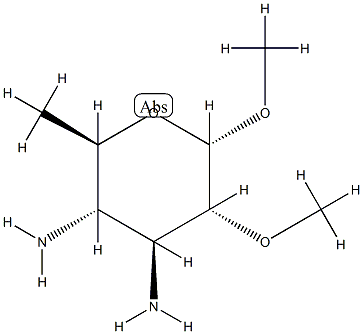 alpha-D-Glucopyranoside,methyl3,4-diamino-3,4,6-trideoxy-2-O-methyl-(9CI) CAS#: 744975-92-6