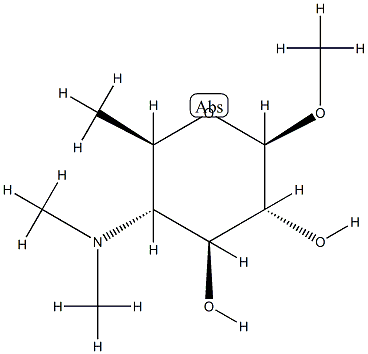 ba-D-Glucopyranoside, methyl 4,6-dideoxy-4-(dimethylamino)- (9CI) CAS#: 777795-15-0