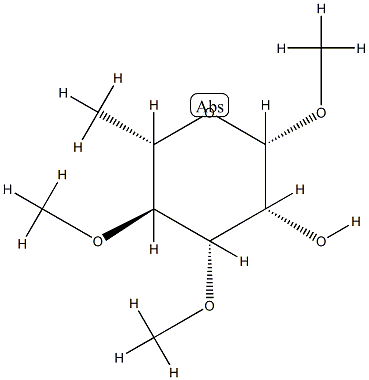 ba-L-Mannopyranoside, methyl 6-deoxy-3,4-di-O-methyl- (9CI) CAS#: 792943-67-0