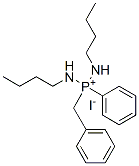 benzyl-bis(butylamino)-phenyl-phosphanium iodide CAS#: 73790-35-9