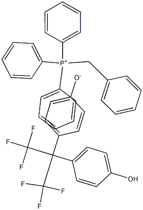 benzyltriphenylphosphonium, salt with 4,4'-[2,2,2-trifluoro-1-(trifluoromethyl)ethylidene]bis[phenol] (1:1) CAS#: 75768-65-9