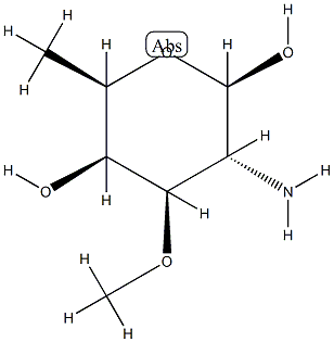 beta-D-Galactopyranose, 2-amino-2,6-dideoxy-3-O-methyl- (9CI) CAS#: 775558-55-9