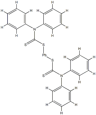 bis(diphenylcarbamodithioato-S,S')-, (T-4)-Lead CAS#: 75790-73-7