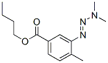 butyl 3-dimethylaminodiazenyl-4-methyl-benzoate CAS#: 76765-23-6