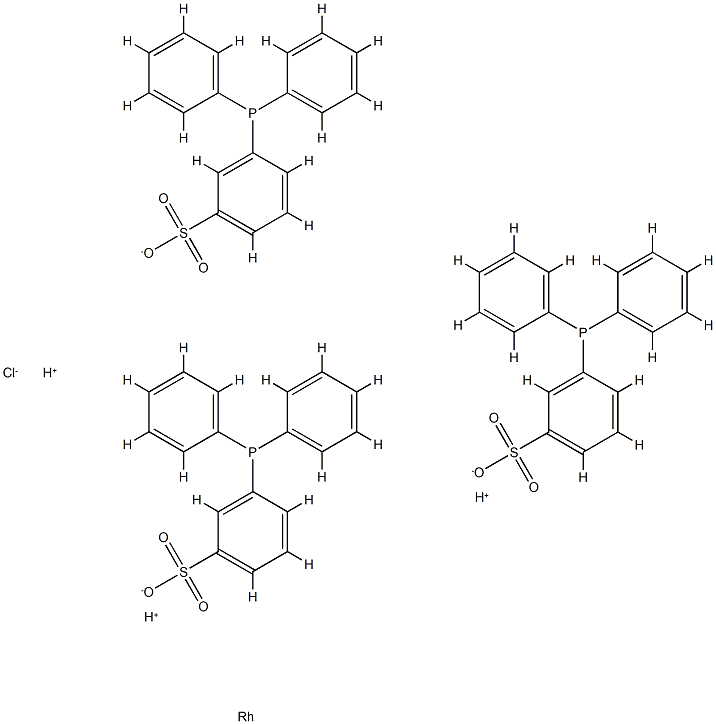 chlorotris(diphenylphosphinobenzene-3-sulfonate)rhodium (I) CAS#: 75813-17-1