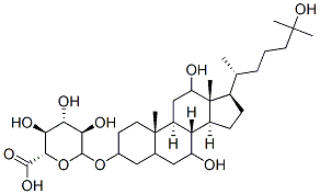 cholestane-3,7,12,25-tetrol-3-glucuronide CAS#: 77172-80-6
