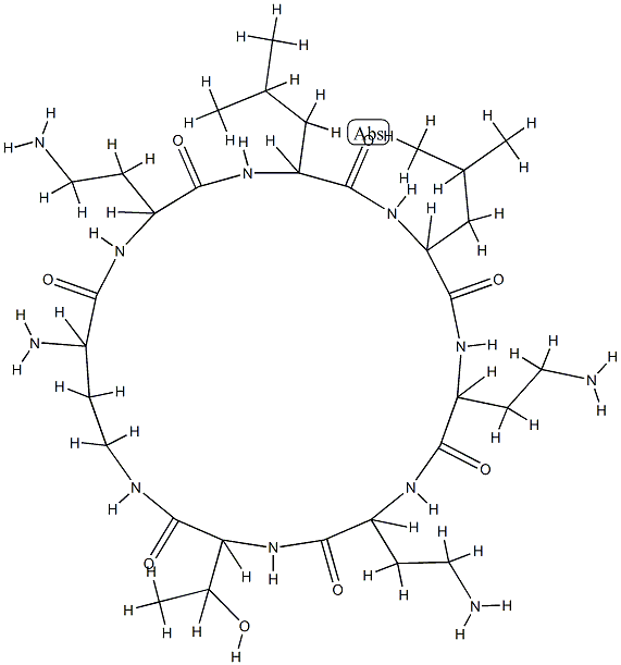 colistin heptapeptide CAS#: 75748-25-3
