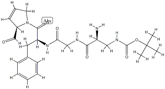 cyclo(glycyl-phenylalanyl-prolyl-N-(beta)-(tert-butoxycarbonyl)-alpha,beta-diaminopropanyoly) CAS#: 77100-18-6