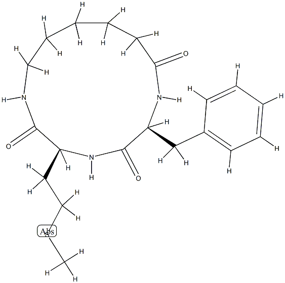 cyclo(phenylalanylmethionine-epsilon-aminohexanoic acid) CAS#: 77052-97-2