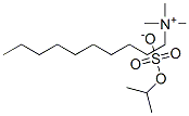 decyltrimethylammonium isopropyl sulphate CAS#: 78480-15-6