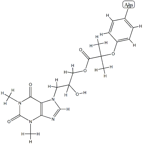dyphylline clofibrinate CAS#: 77444-81-6