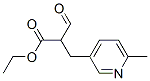 ethyl 2-formyl-3-(6-methyl-3-pyridyl)propionate CAS#: 72716-92-8