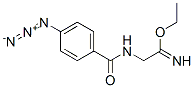 ethyl 4-azidobenzoylaminoacetimidate CAS#: 77044-74-7