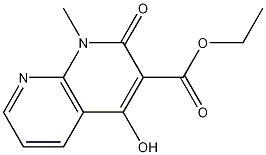 ethyl 4-hydroxy-1-methyl-2-oxo-1,2-dihydro-1,8-naphthyridine-3-carboxylate CAS#: 77276-17-6