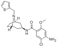exo-4-Amino-5-chloro-2-methoxy-N-(8-(2-thenyl)-8-azabicyclo(3.2.1)oct- 3-yl)benzamide CAS#: 76352-18-6