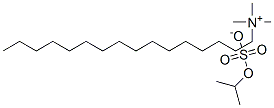 hexadecyltrimethylammonium isopropyl sulphate CAS#: 78480-17-8