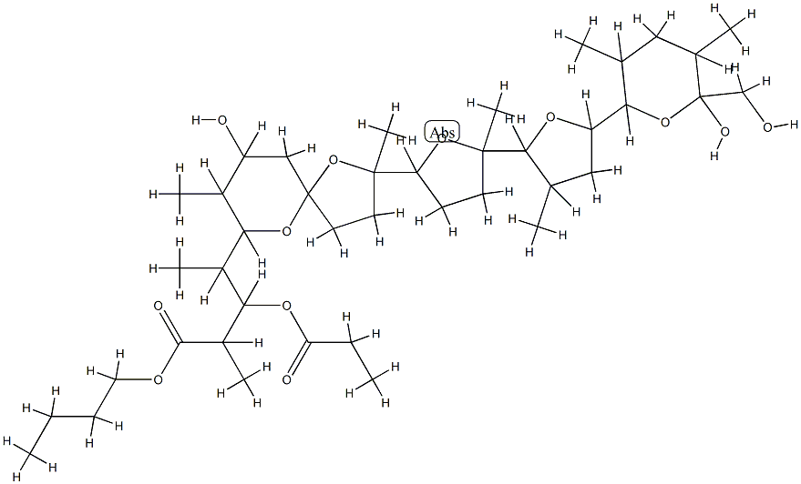 laidlomycin butyrate CAS#: 78734-45-9