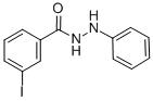 m-Iodobenzoic acid 2-phenylhydrazide CAS#: 74305-97-8