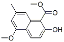 methyl 2-hydroxy-5-methoxy-7-methyl-1-naphthalenecarboxylate CAS#: 74086-89-8