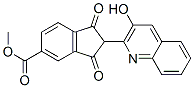 methyl 2,3-dihydro-2-(3-hydroxy-2-quinolyl)-1,3-dioxo-1H-indene-5-carboxylate CAS#: 78333-60-5