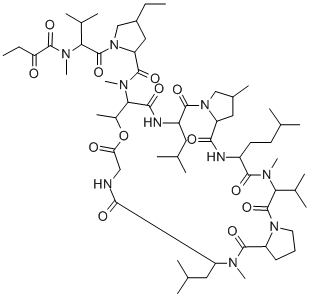 mycoplanecin A CAS#: 72993-51-2