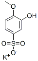 potassium 3-hydroxy-4-methoxybenzenesulphonate CAS#: 74499-12-0