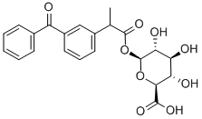 rac Ketoprofen Acyl-b-D-glucuronide CAS#: 76690-94-3