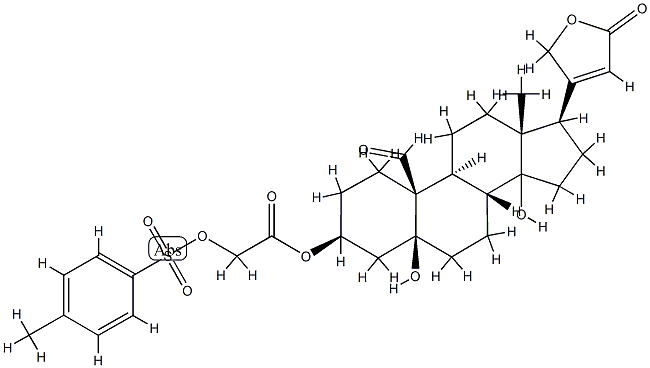 strophanthidin-3-tosyloxyacetate CAS#: 78730-59-3