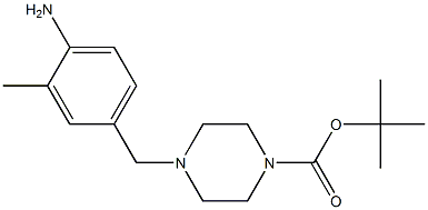 tert-butyl 4-(4-aMino-3-Methylbenzyl)piperazine-1-carboxylate CAS#: 797792-59-7