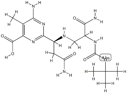 tert-butyloxycarbonylpyrimidoblamic acid CAS#: 75452-30-1