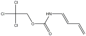 trans-N-(1E)-1,3-Butadien-1-yl-carbamic Acid 2,2,2-Trichloroethyl Ester CAS#: 77627-82-8