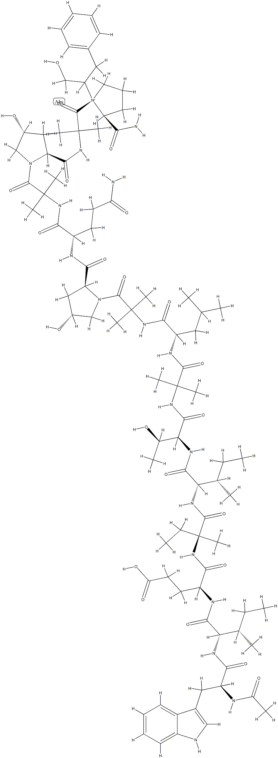 zervamicin-IC CAS#: 79392-51-1