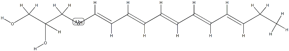 1-(1-glycero)dodeca-1,3,5,7,9-pentaene CAS#: 84000-59-9