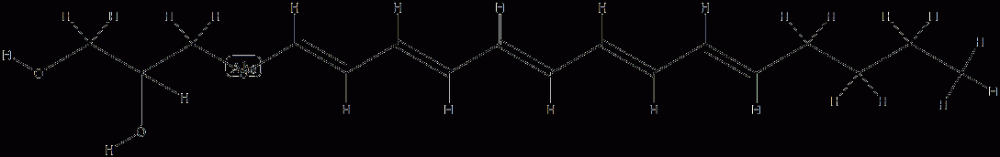 1-(1-glycero)tetradeca-1,3,5,7,9-pentaene CAS#: 84000-58-8