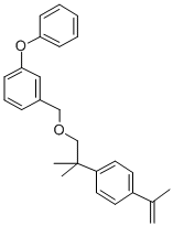 1-((2-(4-(1-Methylethenyl)phenyl)-2-methylpropoxy)methyl)-3-phenoxyben zene CAS#: 80853-90-3