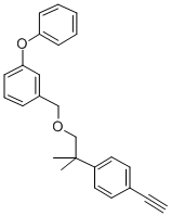 1-((2-(4-Ethynylphenyl)-2-methylpropoxy)methyl)-3-phenoxybenzene CAS#: 80853-98-1