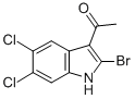 1-(2-BROMO-5,6-DICHLORO-1H-INDOL-3-YL)ETHANONE CAS#: 800400-79-7