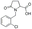 1-(2-CHLOROBENZYL)-5-OXO-2-PYRROLIDINECARBOXYLIC ACID CAS#: 87341-46-6