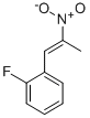 1-(2-FLUOROPHENYL)-2-NITROPROPENE CAS#: 829-40-3