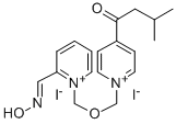 1-(2-Hydroxyiminomethyl-1-pyridinio)-3-(4-isovaleryl-1-pyridinio)-2-ox apropane diiodide CAS#: 85126-23-4