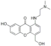 1-((2-(diMethylaMino)ethyl)aMino)-7-hydroxy-4-(hydroxyMethyl)-9H-xanthen-9-one CAS#: 86455-98-3