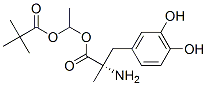 1-(2,2-dimethylpropionyloxy)ethyl 3-hydroxy-alpha-methyl-L-tyrosinate CAS#: 81660-38-0