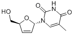 1-(2,3-DIDEOXY-A-D-GLYCERO-PENT-2-ENOFURANOSYL)THYMINE CAS#: 84414-90-4