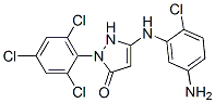 1-(2',4',6'-Trichlorophenyl)-3-(2'-chloro-5'-aminoanilino)-5-pyrazolone CAS#: 86491-51-2