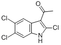1-(2,5,6-TRICHLORO-1H-INDOL-3-YL)ETHANONE CAS#: 800400-55-9